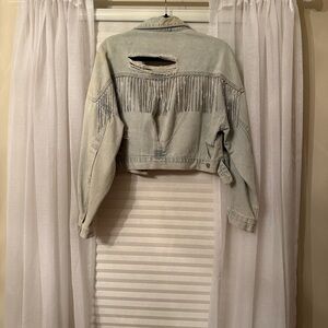 Blue B Women's Faded Denim Jacket